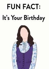 the good place janet Birthday Card 19579 created by Cards by Owl