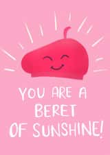 beret ray Love & Friendship Card 19590 created by Lauren Mangan