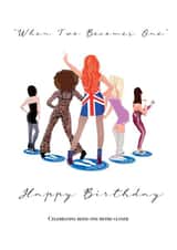 spice girls two Birthday Card 43654 created by Sally  Hunter 
