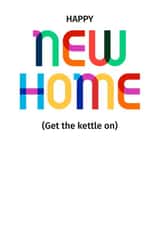 kettle new home New Home Card 19297 created by POP FIZZ