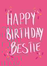 bff bestie Birthday Card 19170 created by Sarah L Dyson Designs