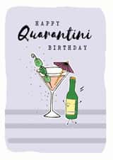 quarantini quarantine Birthday Card 44197 created by Leebee Designs