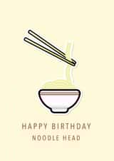 food noodles Birthday Card 19614 created by Sam I Am