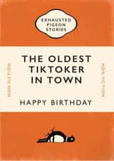 oldest tiktoker Birthday Card 19363 created by Yay Days
