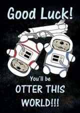 otter this Good Luck Card 18683 created by Doughty Daredevils