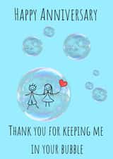 Bubble Covid Card 37589 created by Rachel Evans