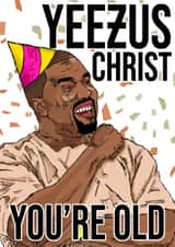 Kanye West Birthday Card 19322 created by NotNiceThings