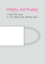 face mask covering Birthday Card 41661 created by Kewl cards