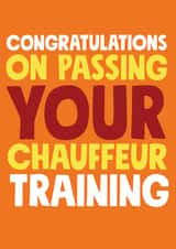 Chauffeur Training Passed Driving Test created by Roll Creative