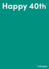 50th 50 Birthday Card 15518 created by spraoi