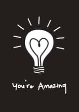 amazing you're amazing Card 44496 created by Eleanor + Alexander