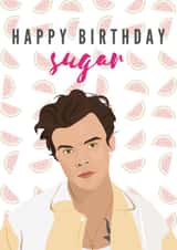 Harry Styles birthday card created by TEA Designs