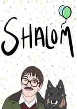 shalom friday night dinner Birthday Card 15583 created by Gee Designs