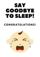 Congratulations say New Baby Card 19690 created by Personally Yours 