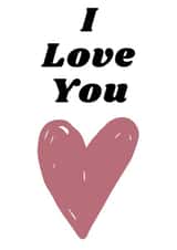 Love Valentines Card 44530 created by Personally Yours 