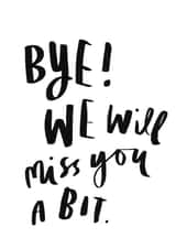 bye miss you Leaving Card 14828 created by Katy Edelsten