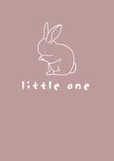 pink litte one New Baby Card 12604 created by Designs By Hailey