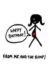 from me and Birthday Card 13888 created by Claire.Made.This