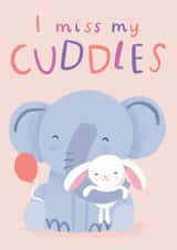 spreadasmile cuddle Love & Friendship Card 19773 created by Amber x Lisa Greener