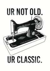 Sewing Craft Birthday Card 15549 created by OOYABOD