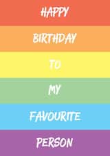 Happy birthday to my favourite person created by GawjusCards