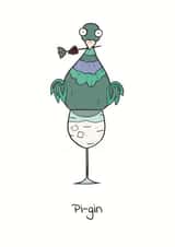 celebration occasion Birthday Card 19784 created by Quack Animal Art