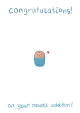 Baby baby boy Card 38707 created by Locky Taylor