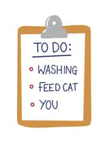 to do list Anniversary Card 44601 created by Kitty & Whale