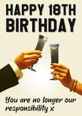 18th 18 Birthday Card 19694 created by Tempelhof