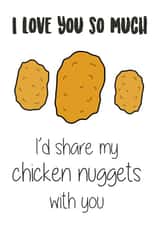 love you sharing Anniversary Card 19351 created by Double Daft