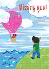 spreadasmile missing you Love & Friendship Card 19825 created by Ishaaque x Dinky Rouge