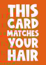 Happy birthday funny ginger brother sister dad mum son daughter created by Naomi Park