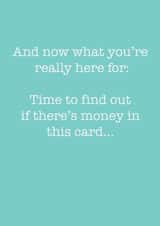 really here Birthday Card 16477 created by Blueberry Unicorns