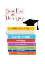 Good Luck at University. created by LOVEDAY DESIGNS on Thortful