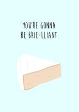 Brie-lliant card created by MJB Design