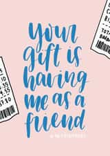 gift having Birthday Card 19894 created by AV Typography