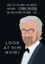 stephen spielberg Exams Card 1578 created by Kritter Design