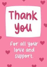 thank you thanks Thank You Card 16100 created by The_positiveway8