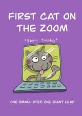 first cat Birthday Card 18967 created by Leah Rowe