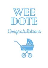 new baby newborn New Baby Card 2883 created by Stray Funk Design