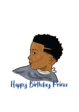 prince Child Birthday Card 18448 created by Mikael Lovell