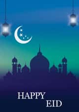 eid eid mubarak Card 8432 created by Rabal