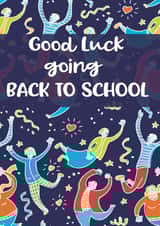 back to school goodluck Good Luck Card 11325 created by Family Designs