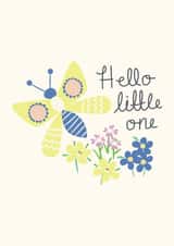 Hello Little One New Baby Card created by Alice Potter
