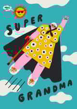 grandma grandmother Birthday Card 20008 created by Aley Wild Illustration