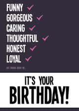 adult cheeky Birthday Card 16497 created by DayCards