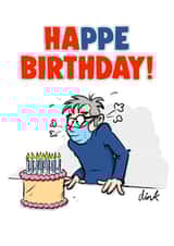 ppe candles Birthday Card 22542 created by Chris Williams