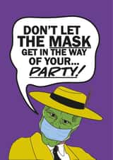 the mask mask Birthday Card 39365 created by CatherineCritchley.