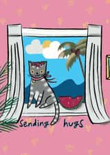 spreadasmile cat Love & Friendship Card 19941 created by Talitha x Aimee Stevens