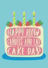 cake blow Birthday Card 18316 created by AneaCC